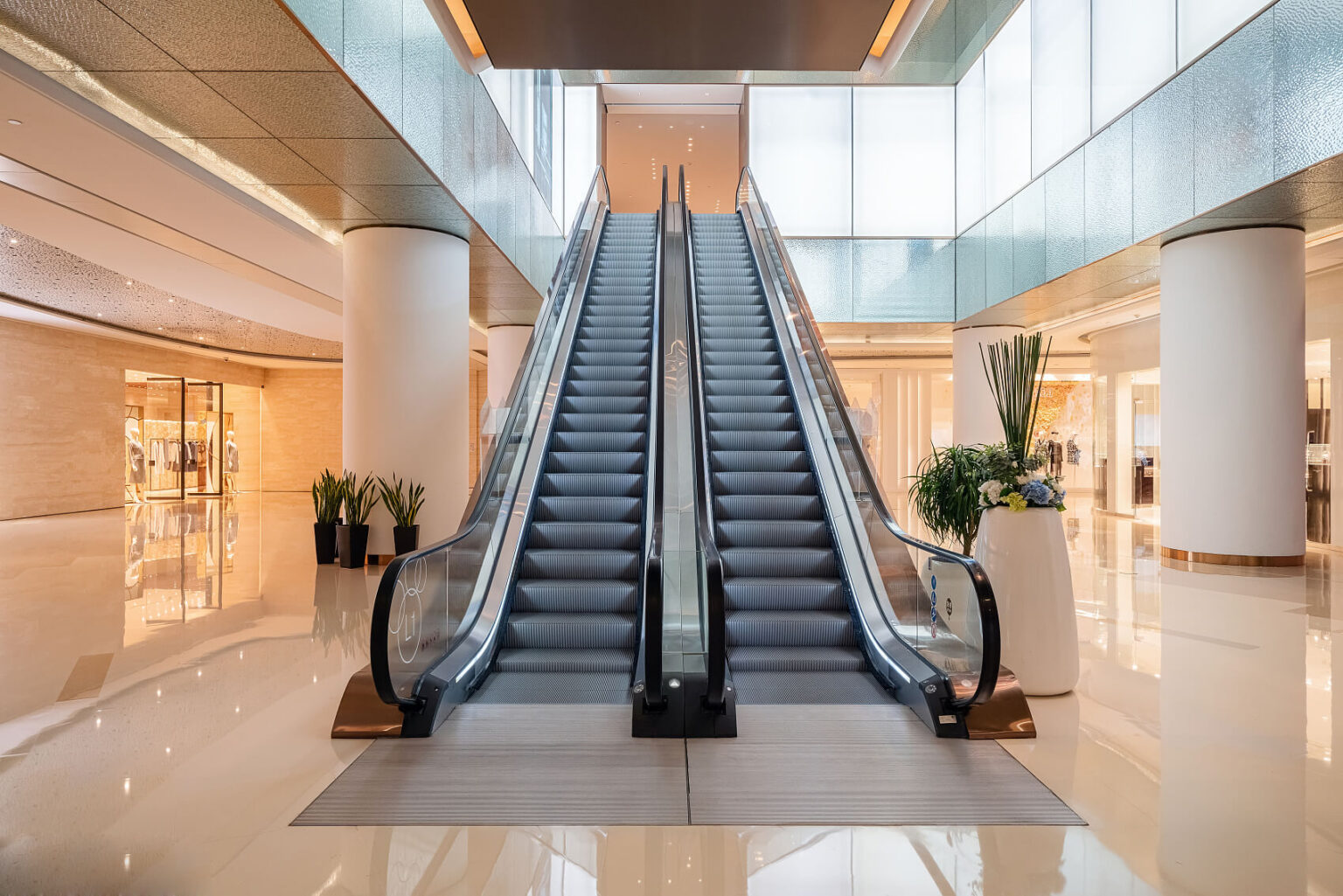 Modern escalator system
